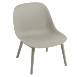 Fiber Fauteuil - Houten Onderstel