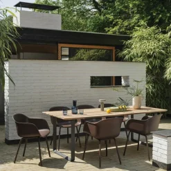 Fiber Outdoor Stoel Met Armleuning