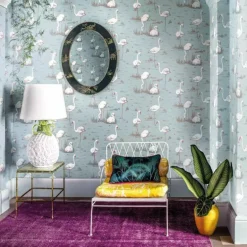 Flamingos Behang