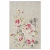 Flowers Natural Canevas Vloerkleed 200 x 300