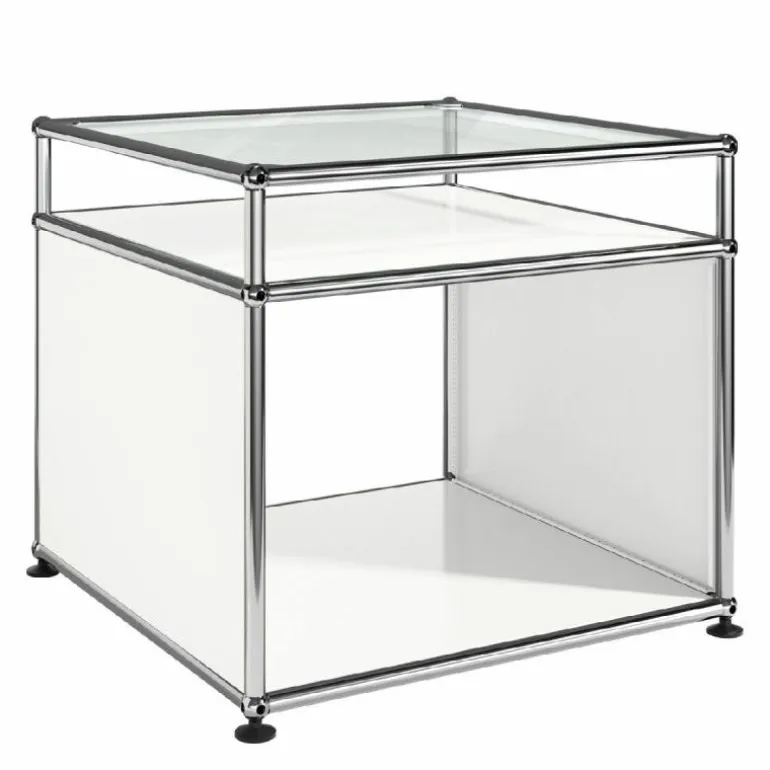 Haller Bijzettafel met Glazen Top