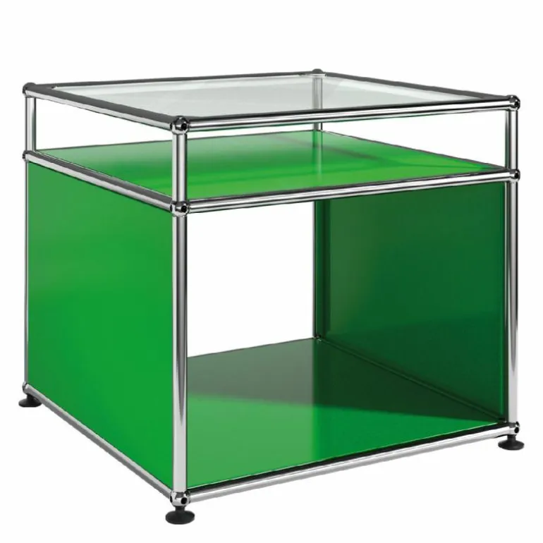 Haller Bijzettafel met Glazen Top