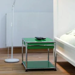 Haller Nachtkastje met Lade - Open