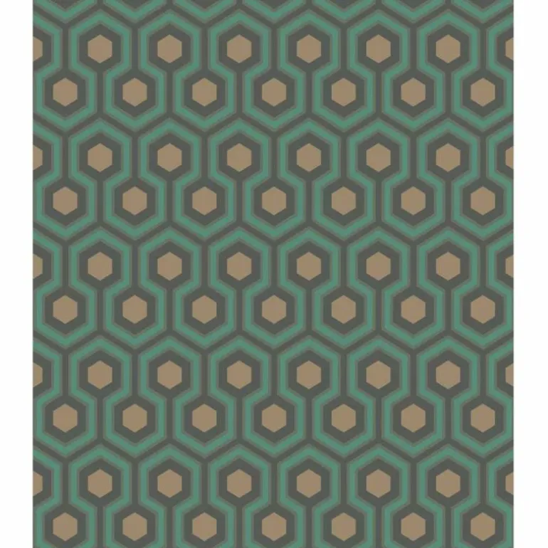 Hicks' Hexagon Behang