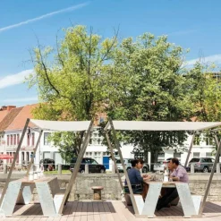 Hopper Picnic Picknicktafel - 360 cm.