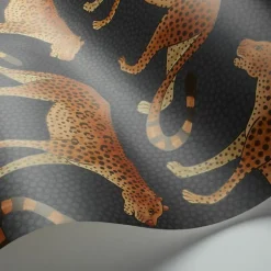 Leopard Walk Behang