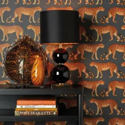 Leopard Walk Behang