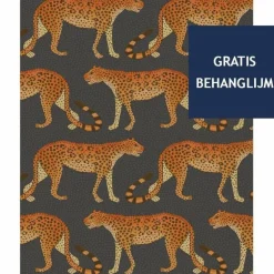 Leopard Walk Behang