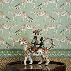 Leopard Walk Behang