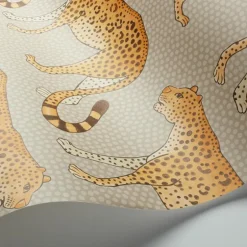 Leopard Walk Behang