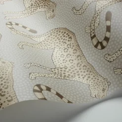 Leopard Walk Behang