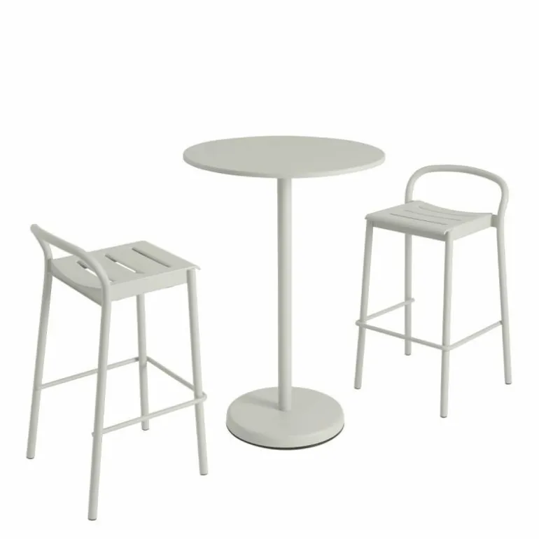 Linear Steel Café Bartafel