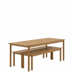 Linear Steel Eettafel