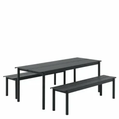 Linear Steel Eettafel