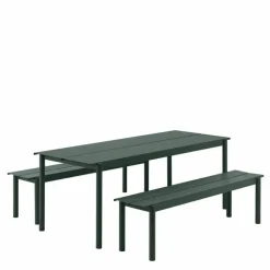 Linear Steel Eettafel