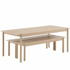 Linear Wood Eettafel