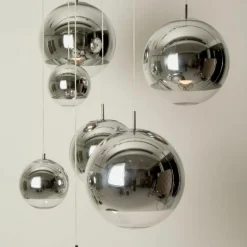 Mirror Ball Chrome Hanglamp