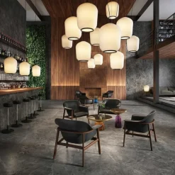 Plissée Hanglamp