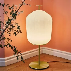 Plissée Vloerlamp