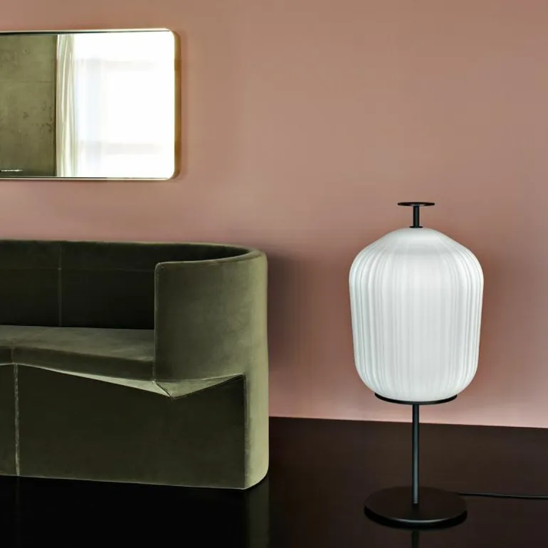 Plissée Vloerlamp