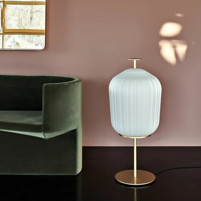 Plissée Vloerlamp