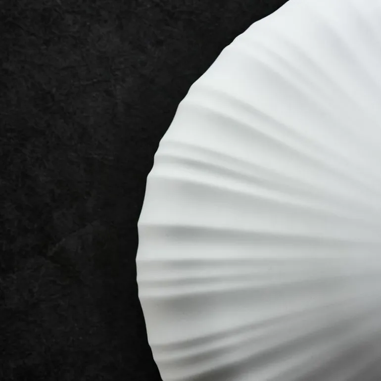Plissée Vloerlamp