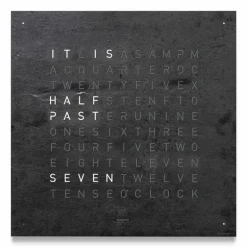 QLOCKTWO Earth 90 Creator's Edition Klok