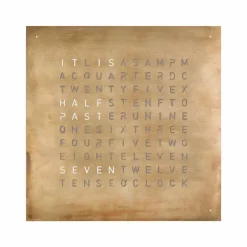 QLOCKTWO Earth 90 Creator's Edition Klok
