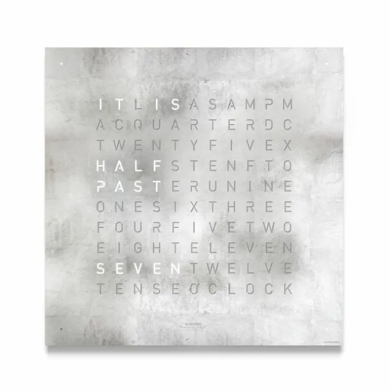 QLOCKTWO Earth 90 Creator's Edition Klok