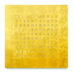 QLOCKTWO Earth 45 Creator's Edition Klok