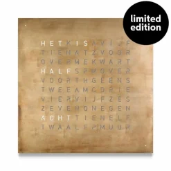 QLOCKTWO Earth 45 Creator's Edition Klok