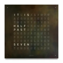 QLOCKTWO Earth 45 Creator's Edition Klok