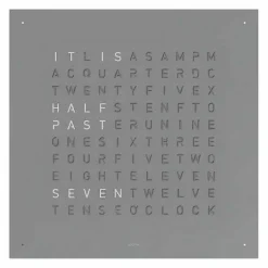 QLOCKTWO Earth 180 Klok