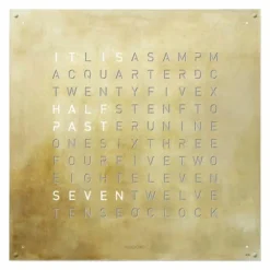 QLOCKTWO Earth 180 Klok