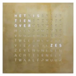 QLOCKTWO Earth 180 Klok