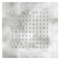 QLOCKTWO Earth 180 Klok