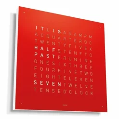 QLOCKTWO Earth 45 Metal Klok