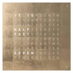 QLOCKTWO Earth 45 Universe Edition Klok