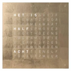 QLOCKTWO Earth 45 Universe Edition Klok