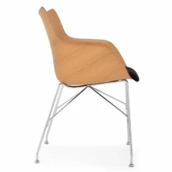 Q/Wood Soft Armstoel