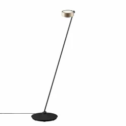 Sento Lettura Vloerlamp Met Zwart Onderstel