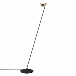 Sento Lettura Vloerlamp Met Zwart Onderstel