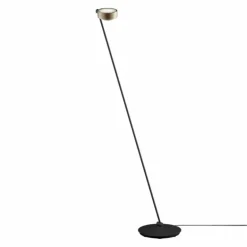 Sento Lettura Vloerlamp Met Zwart Onderstel