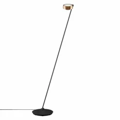 Sento Lettura Vloerlamp Met Zwart Onderstel