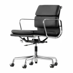 Soft Pad Chair EA 217 - Gepolijst / Leder