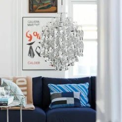 Spiral Silver Hanglamp