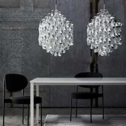 Spiral Silver Hanglamp