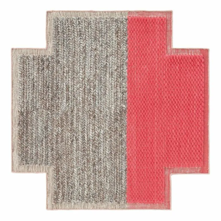 Square Plait Mangas Space Vloerkleed Coral S