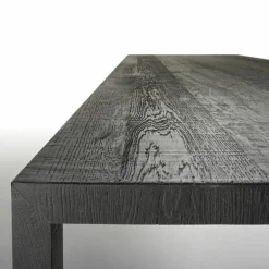 Tense Carbonised Wood Eettafel