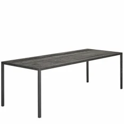 Tense Carbonised Wood Eettafel